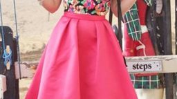 <b>5. </b>التنانير الوردية زينة الربيع