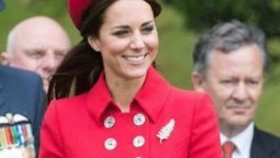 <b>5. </b>Kate Middleton and her gorgeous red royal look