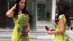 <b>4. </b>مذيعة مارينا اف. ام. سازديل تتالق بازياء كارن ميلن