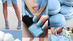 <b>3. </b>Beautiful head to toe color matching looks