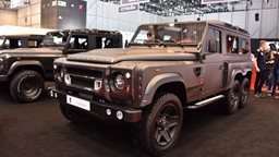 <b>5. </b>شركة "خان للتصميم" تكشف عن "لاند روفر ديفندر" مُعدلة في معرض جنيف