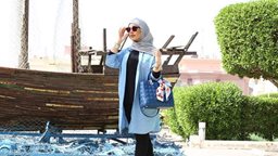 <b>3. </b>استوحي اطلالتك بالحجاب من جمال النجادة