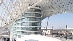 <b>1. </b>Yas Viceroy Abu Dhabi Hotel Unique Design
