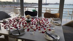 <b>1. </b>Lunch at Le Notre French restaurant