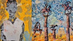 <b>3. </b>تباري آرت سبيس  يقدّم "طريق الحرير" للفنان محمد عبلة