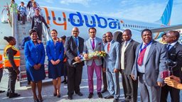<b>2. </b>flydubai touches down at Kilimanjaro International Airport