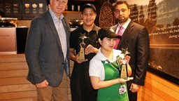 <b>2. </b>Starbucks and Babel Restaurant got Recognised for Great Customer Service