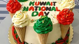 <b>4. </b>Creative Cakes for Kuwait National and Liberation Day 2018