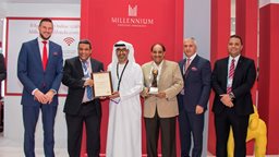 <b>4. </b>فندق وأبراج مكة ميلينيوم تفوز بجائزة "الفندق الرائد في مكة لعام 2018" في حفل جوائز السفر العالمية