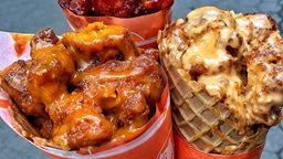 <b>5. </b>Chick'n Cone Restaurant is Now in Global Village Dubai