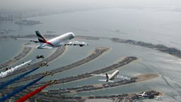 <b>3. </b>Emirates, Etihad, flydubai and Air Arabia join hands in epic flypast for UAE national day