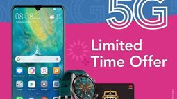 <b>4. </b>Zain New Huawei Mate 20 X 5G Offer
