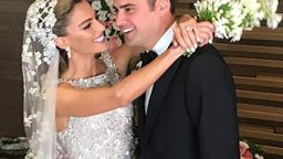 <b>2. </b>Tony Frangieh and Lynn Zeidan Celebrated Historical Wedding in Ehden