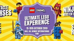 <b>3. </b>LEGO SHOWS in Kuwait from 15th till 19th October 2019 at Kuwait International Fair