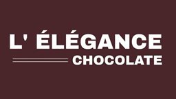 <b>2. </b>إفتتاح "L'Elegance Chocolate" في صور - عنوان الذوق الرفيع