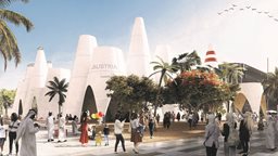 <b>5. </b>الجناح المخروطي النمساوي في إكسبو 2020 دبي: السحر اللامتناهي لرحابة المكان
