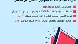 <b>5. </b>طريقة الطلب لخدمة التوصيل للمنازل من مكاني