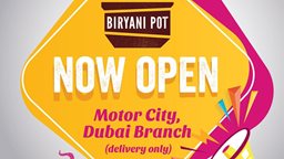<b>5. </b>Biryani Pot Indian Restaurant is Now Open in Motor City Dubai