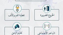 <b>4. </b>الحظر الجزئي ... إلتزم بالإجراءات الصحية والوقائية