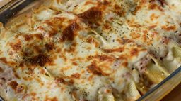 <b>4. </b>طريقة تحضير طبق مكرونة الأصداف المحشية