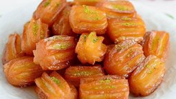 <b>3. </b>مكونات وطريقة تحضير حلوى بلح الشام المقرمش