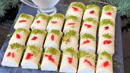 <b>3. </b>طريقة عمل حلاوة الجبن بالقشطة في البيت