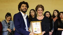 <b>3. </b>إطلاق مهرجان لبنان المسرحي الدولي لمونودراما المرأة بالجمهور وعبر النت