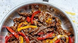 <b>5. </b>مقادير وطريقة تحضير لحم السيشوان الصيني بالتفصيل