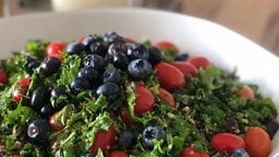 <b>9. </b>Recipe of Quinoa blueberry kale Fresh Salad