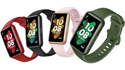 <b>3. </b>إطلاق سوار HUAWEI Band 7 الذكي فائق النحافة مع شاشة عرض كاملة وعمر بطارية طويل الأجل في الكويت