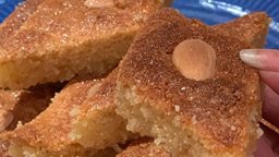 <b>4. </b>مكونات وطريقة تحضير بسبوسة افنان بالسمنة