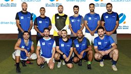 <b>2. </b>Burgan Bank Participates in Ooredoo Business Football Tournament