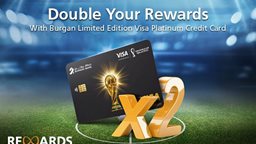 <b>3. </b>Burgan Bank Launches Double Your Rewards with limited edition Visa Platinum Credit Card