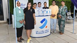 <b>1. </b>بنك برقان يختتم رعايته "لمهرجان الخريف" بالشراكة مع دار الآثار الإسلامية