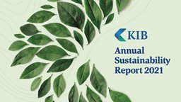 <b>5. </b>KIB يصدر تقريره السنوي الأول للاستدامة