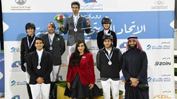 <b>1. </b>Burgan Bank Sponsors the Fourth Competition of the Kuwaiti Equestrian Federation Tour