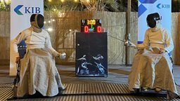 <b>2. </b>KIB sponsors disabled fencing championship final