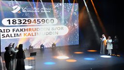 <b>4. </b>Burgan Bank Crowns the First Millionaire with a KD 1,500,000 Prize