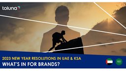 <b>5. </b>New Year’s resolutions statistics by Toluna in KSA & UAE revealed