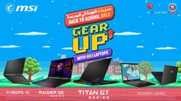 <b>2. </b>MSI Launches Back to School Buying Guide in UAE