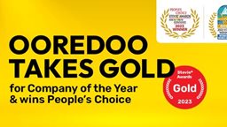<b>4. </b>Ooredoo Group Wins Prestigious Accolades at 2023 International Business Awards