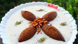 <b>1. </b>مكونات وطريقة تحضير اكلة الكبة باللبن بالتفصيل