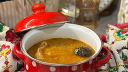 <b>3. </b>مكونات وطريقة سهلة وبسيطة لتحضير شوربة الجريش