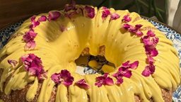 <b>5. </b>طريقة عمل كيكه قرص عقيلي بصوص الزعفران في البيت