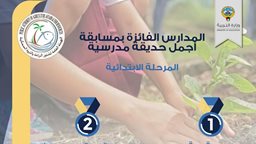 <b>2. </b>المدارس الفائزة بمسابقة "أجمل حديقة مدرسية" في الكويت