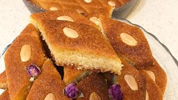 <b>4. </b>مقادير وطريقة تحضير حلى البسبوسة او الهريسة