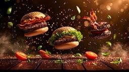 <b>1. </b>The Secret behind the Perfect Looking Burger in Restaurants' ADs