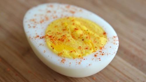 The right way to peel a boiled egg