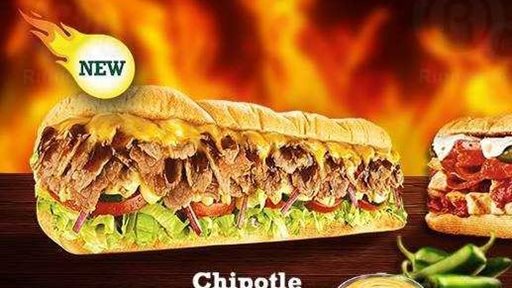 Subway ... a meal of your creation and a taste of your choice