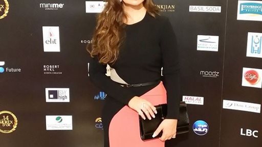 Alaa Dashti's Look in the Murex D'Or 2014